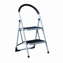 3 steps slip-resistance stainless steel round household step ladder